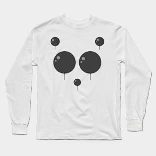 Panda Balloon Long Sleeve T-Shirt